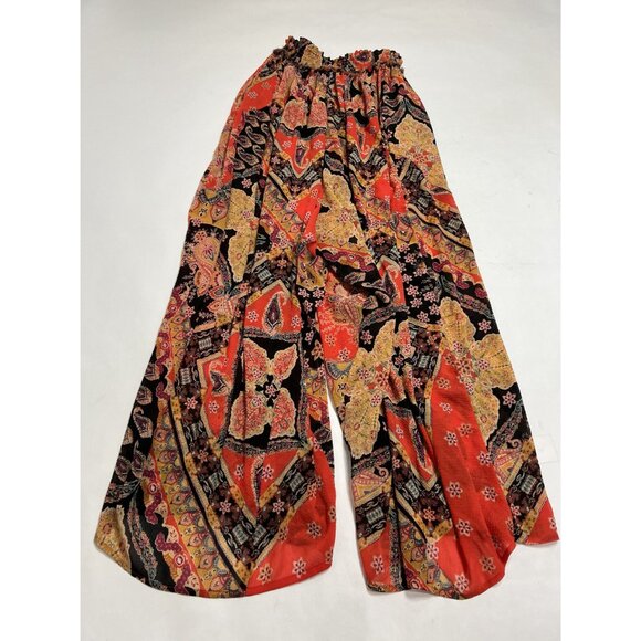 Free People Starshine Lounge Pant in Red Combo - Picture 3 of 4